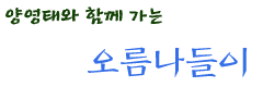 오름나들이